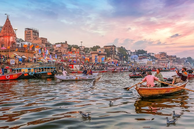Boating in Varanasi